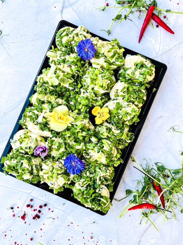 Jaja faszerowane pastą jajeczną